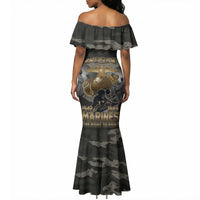 Montford Point Marines 1942-1949 Mermaid Dress The Right to Fight Legacy Tribute