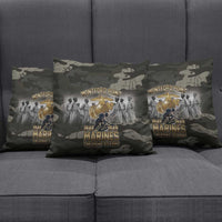 Montford Point Marines 1942-1949 Pillow Cover The Right to Fight Legacy Tribute