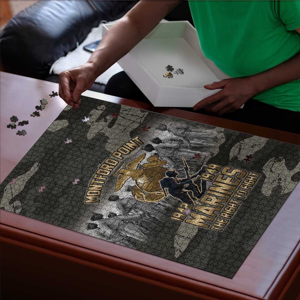 Montford Point Marines 1942-1949 Puzzle The Right to Fight Legacy Tribute