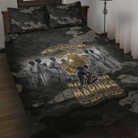 Montford Point Marines 1942-1949 Quilt Bed Set The Right to Fight Legacy Tribute