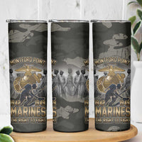 Montford Point Marines 1942-1949 Skinny Tumbler The Right to Fight Legacy Tribute