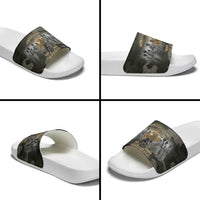 Montford Point Marines 1942-1949 Slide Sandals The Right to Fight Legacy Tribute