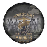 Montford Point Marines 1942-1949 Spare Tire Cover The Right to Fight Legacy Tribute
