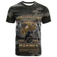 Montford Point Marines 1942-1949 T shirt The Right to Fight Legacy Tribute