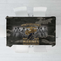 Montford Point Marines 1942-1949 Tablecloth The Right to Fight Legacy Tribute