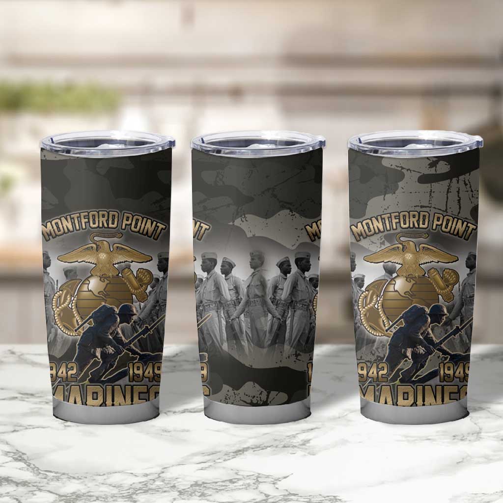 Montford Point Marines 1942-1949 Tumbler Cup The Right to Fight Legacy Tribute