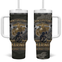 Montford Point Marines 1942-1949 Tumbler With Handle The Right to Fight Legacy Tribute