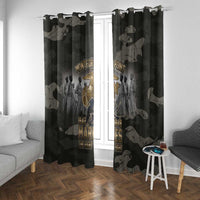 Montford Point Marines 1942-1949 Window Curtain The Right to Fight Legacy Tribute