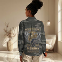 Montford Point Marines 1942-1949 Women Casual Shirt The Right to Fight Legacy Tribute