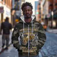 Montford Point Marines 1942-1949 Zip Hoodie The Right to Fight Legacy Tribute