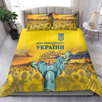 Ukraine Monument Independence Day Bedding Set Glory to Ukraine!