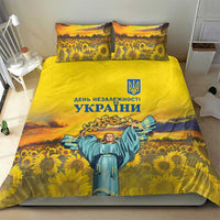 Ukraine Monument Independence Day Bedding Set Glory to Ukraine!