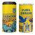 Ukraine Monument Independence Day 4 in 1 Can Cooler Tumbler Glory to Ukraine!