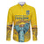 Ukraine Monument Independence Day Family Matching Long Sleeve Bodycon Dress and Hawaiian Shirt Glory to Ukraine!