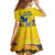 Ukraine Monument Independence Day Family Matching Summer Maxi Dress and Hawaiian Shirt Glory to Ukraine!