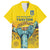 Ukraine Monument Independence Day Family Matching Summer Maxi Dress and Hawaiian Shirt Glory to Ukraine!