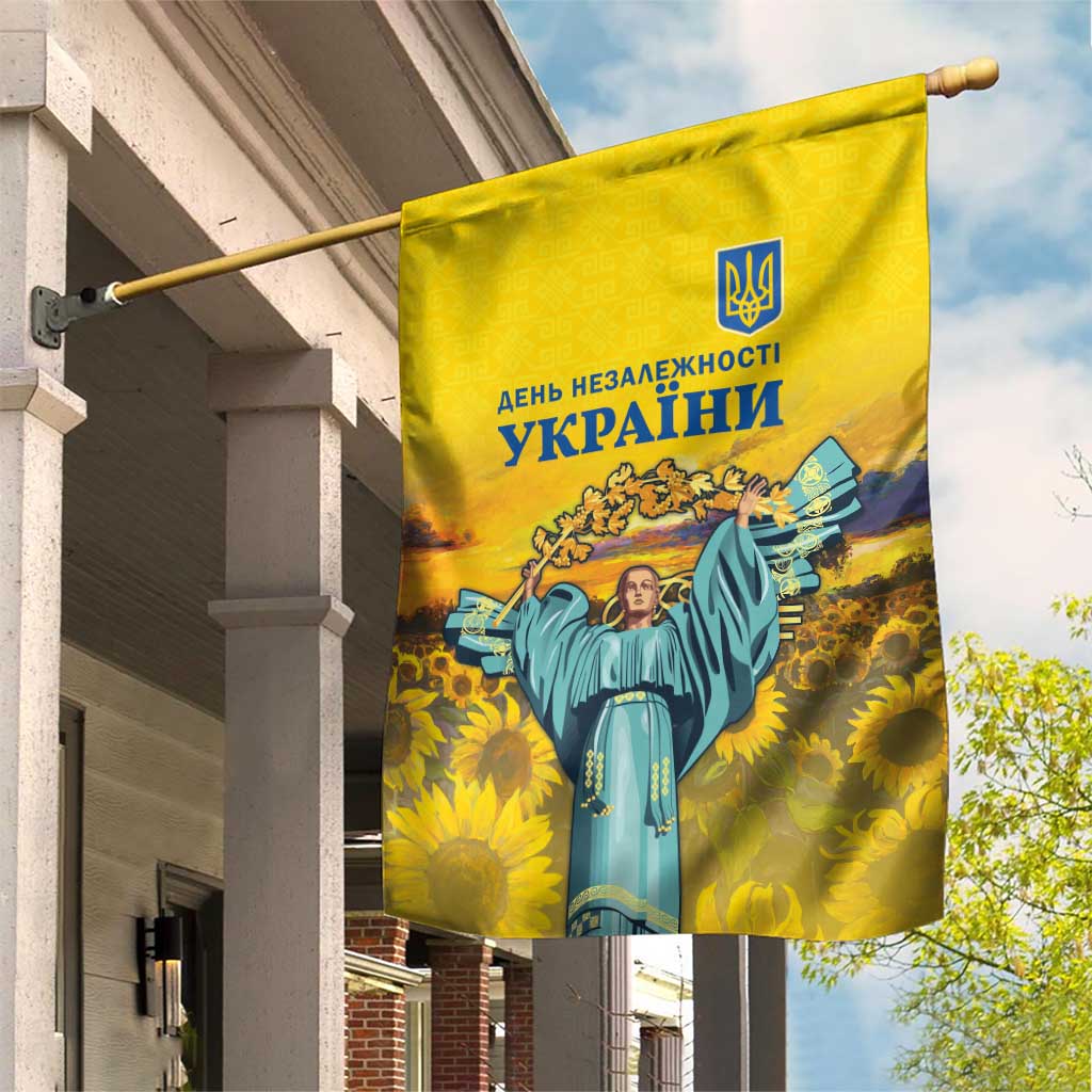 Ukraine Monument Independence Day Garden Flag Glory to Ukraine!