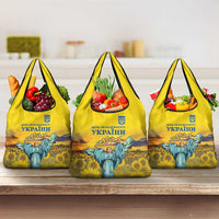 Ukraine Monument Independence Day Grocery Bag Glory to Ukraine!