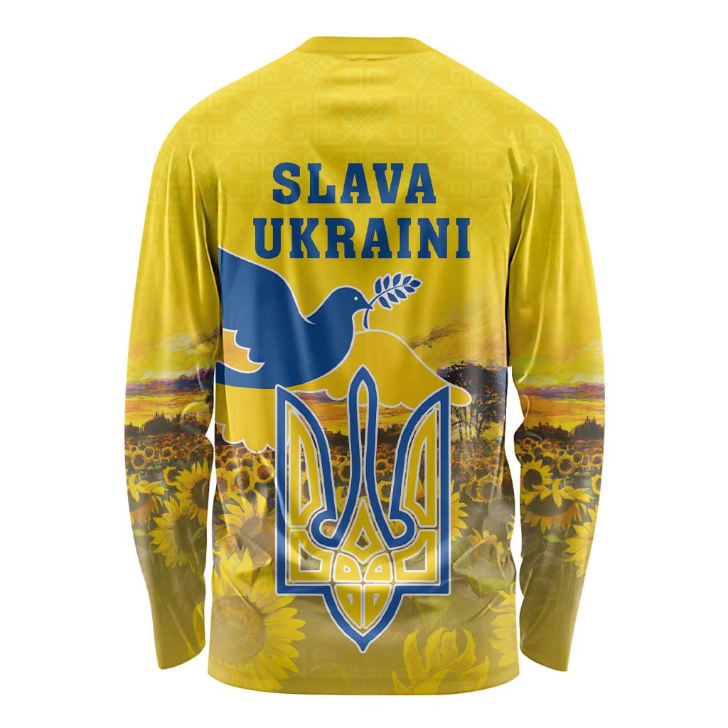 Ukraine Monument Independence Day Long Sleeve Shirt Glory to Ukraine!