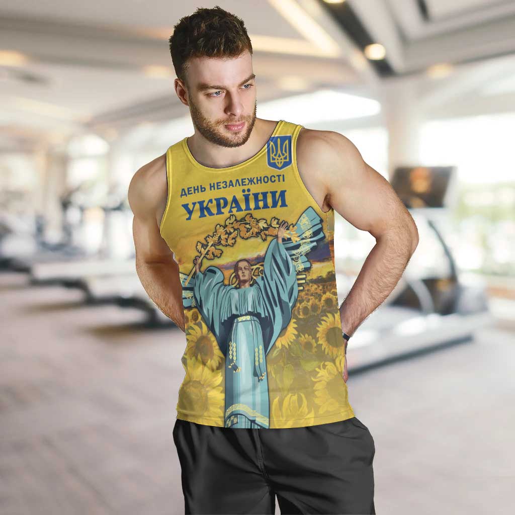 Ukraine Monument Independence Day Men Tank Top Glory to Ukraine!