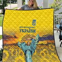 Ukraine Monument Independence Day Quilt Glory to Ukraine!