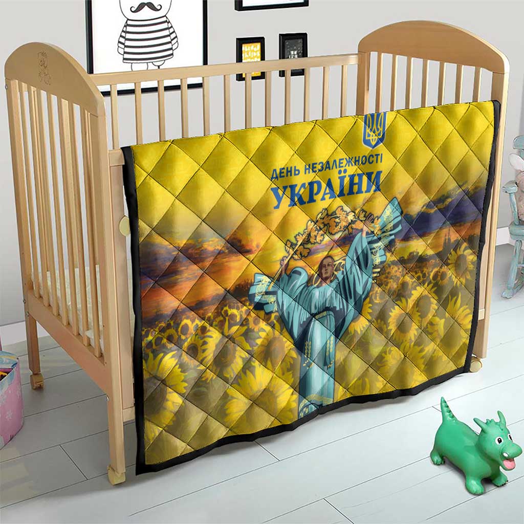 Ukraine Monument Independence Day Quilt Glory to Ukraine!