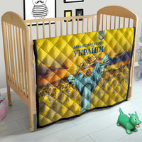 Ukraine Monument Independence Day Quilt Glory to Ukraine!