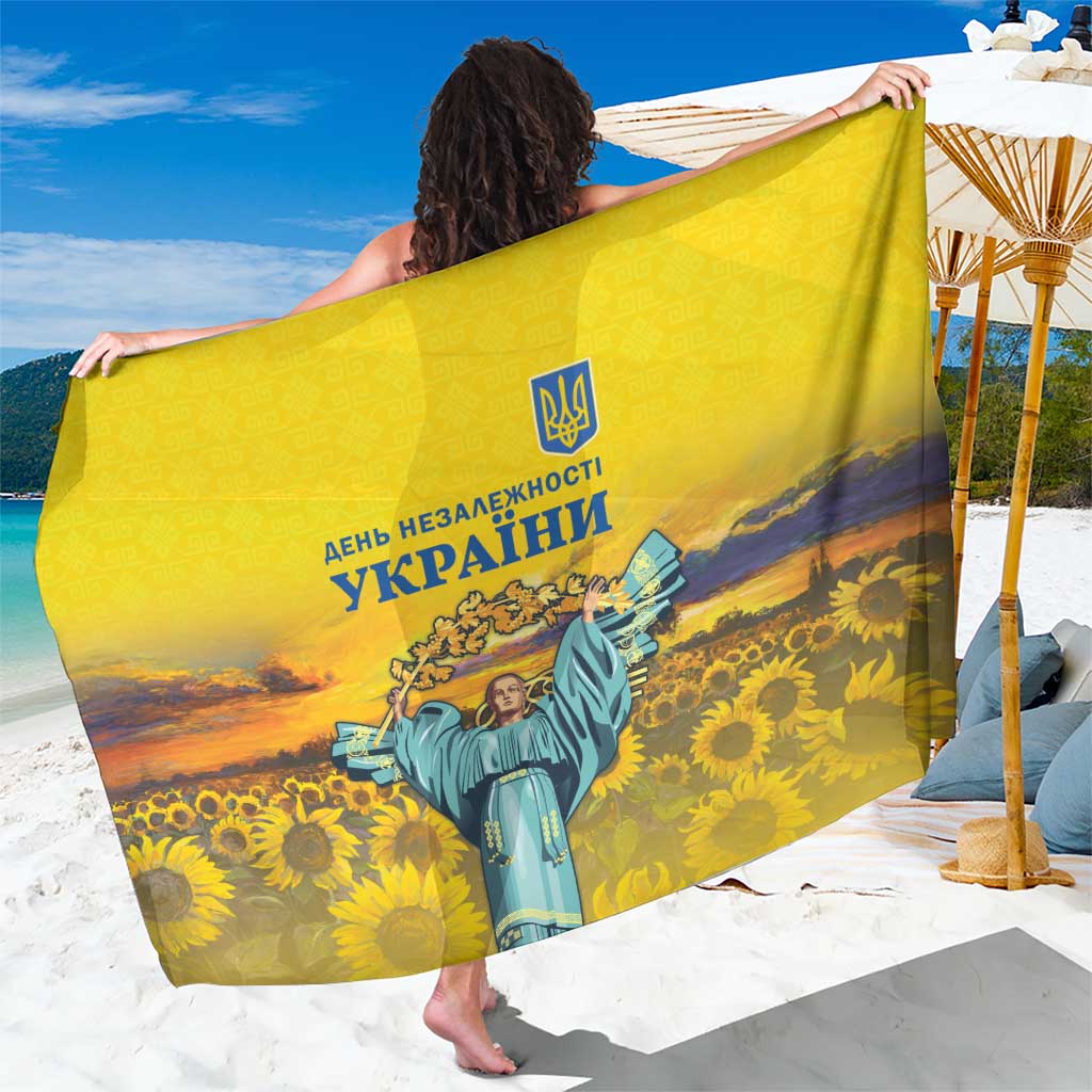 Ukraine Monument Independence Day Sarong Glory to Ukraine!
