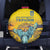 Ukraine Monument Independence Day Spare Tire Cover Glory to Ukraine!