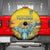 Ukraine Monument Independence Day Spare Tire Cover Glory to Ukraine!