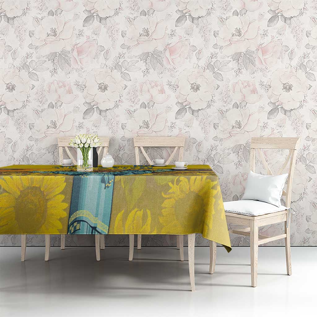 Ukraine Monument Independence Day Tablecloth Glory to Ukraine!