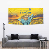 Ukraine Monument Independence Day Tapestry Glory to Ukraine!