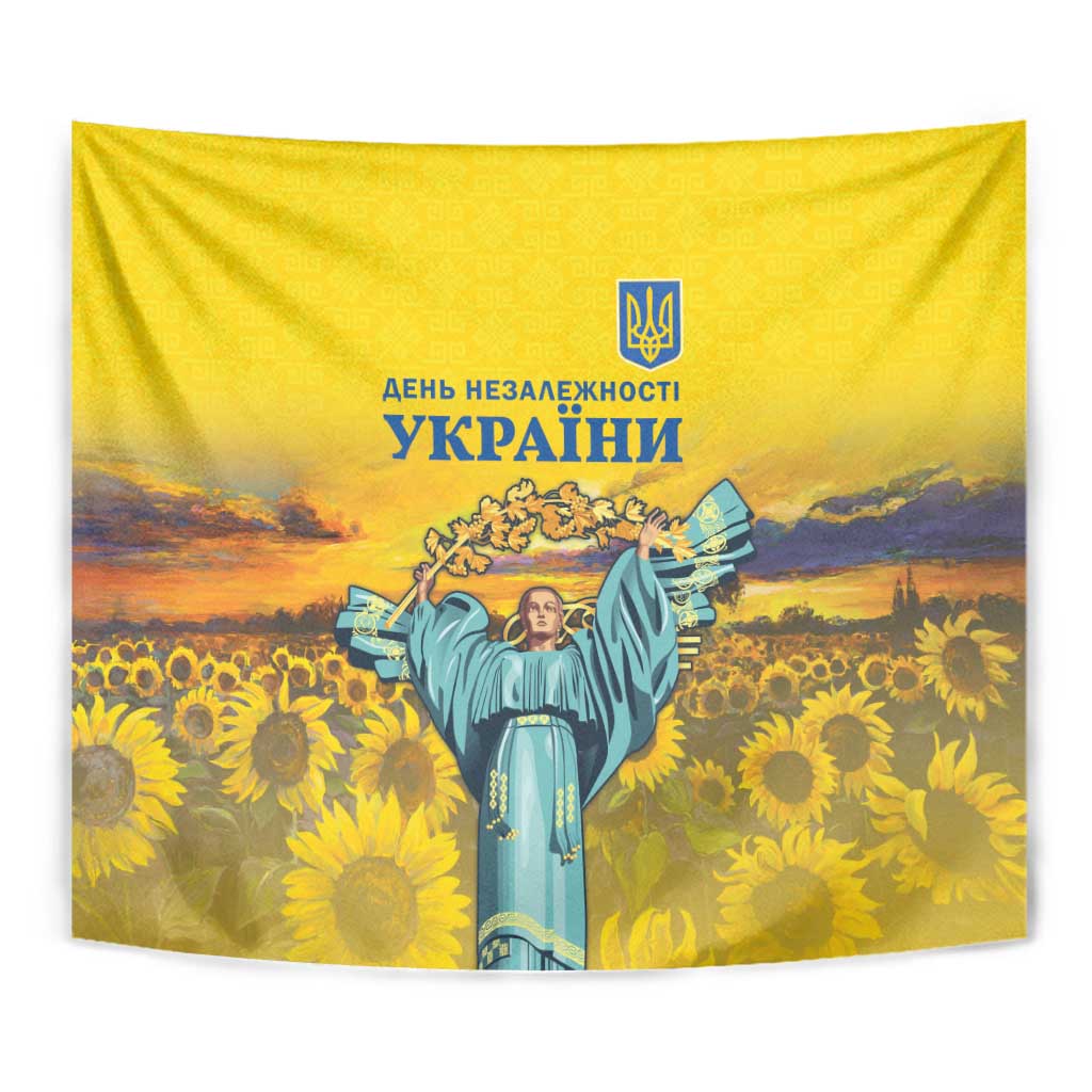 Ukraine Monument Independence Day Tapestry Glory to Ukraine!