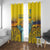 Ukraine Monument Independence Day Window Curtain Glory to Ukraine!