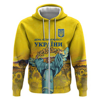 Ukraine Monument Independence Day Zip Hoodie Glory to Ukraine!