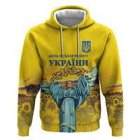 Ukraine Monument Independence Day Zip Hoodie Glory to Ukraine!