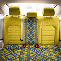 Blue Ukraine Folk Patterns Back Car Seat Cover Simple Style