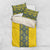 Blue Ukraine Folk Patterns Bedding Set Simple Style