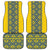 Blue Ukraine Folk Patterns Car Mats Simple Style