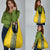 Blue Ukraine Folk Patterns Grocery Bag Simple Style