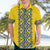 Blue Ukraine Folk Patterns Hawaiian Shirt Simple Style