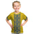 Blue Ukraine Folk Patterns Kid T Shirt Simple Style