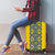 Blue Ukraine Folk Patterns Luggage Cover Simple Style