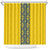 Blue Ukraine Folk Patterns Shower Curtain Simple Style