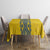Blue Ukraine Folk Patterns Tablecloth Simple Style