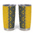 Blue Ukraine Folk Patterns Tumbler Cup Simple Style