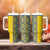 Blue Ukraine Folk Patterns Tumbler With Handle Simple Style