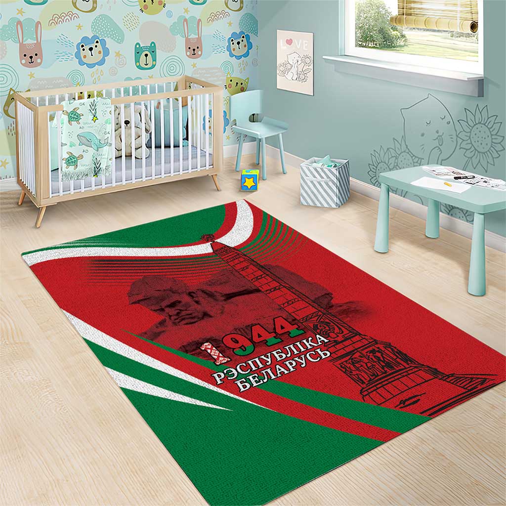 Belarus Independence Day Area Rug Brest Fortress And Victory Square