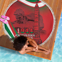 Belarus Independence Day Beach Blanket Brest Fortress And Victory Square