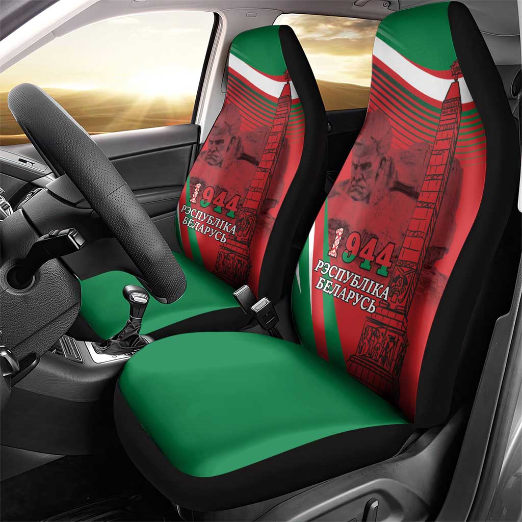 Belarus Independence Day Car Seat Cover Brest Fortress And Victory Square